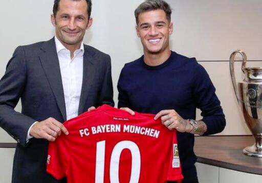 -1.jpg Philippe Coutinho:拜仁慕尼黑从巴塞罗那租借签约中场 中网体坛,oubili.com