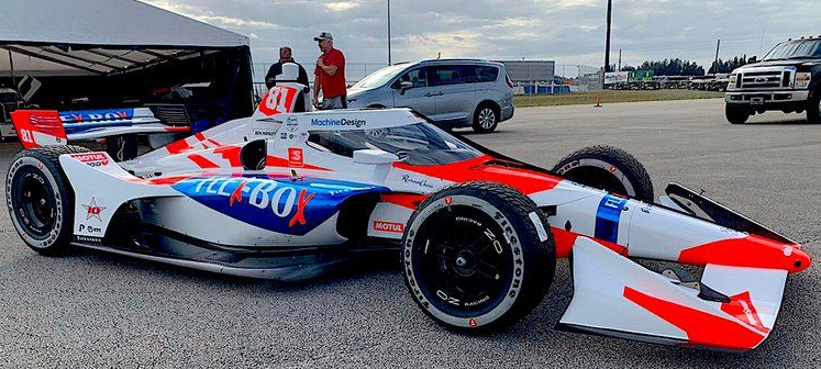 DragonSpeed在圣皮特展示IndyCar开瓶器的涂装 中网体坛,oubili.com