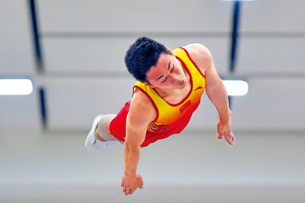 高磊林倩麒蹦床模拟赛夺冠 中网体坛,oubili.com