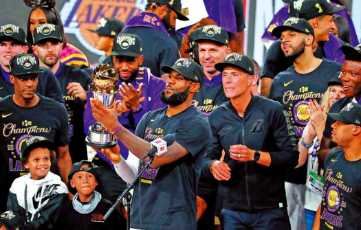 占士反对NBA年底开季,勒邦占士上季助湖人重夺总冠军 中网体坛,oubili.com