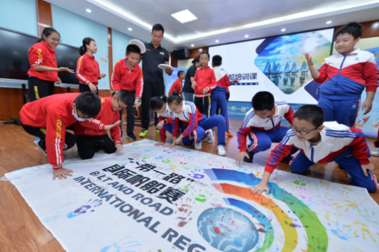 2020“一带一路”国际帆船赛首次走进北海校园 中网体坛,oubili.com