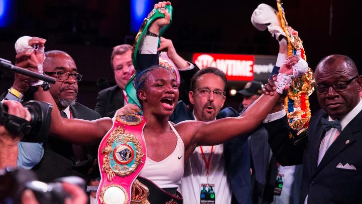 克拉丽莎·希尔兹（Claressa Shields）突袭拳击比赛，对女战士进行治疗 中网体坛,oubili.com