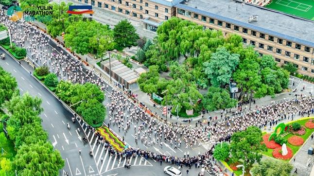 多骄榆林，奔跑庆中秋！ 2024榆林马拉松圆满举行 中网体坛,oubili.com