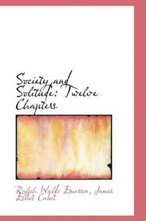 Society and Solitude